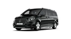 Obsidianschwarz meta Gebraucht 2025 Mercedes V300 Exclusive Van / Kleinbus | € 96.990 (Superpreis)