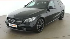 Schwarz Gebraucht 2020 Mercedes C220 AMG line Kombi | € 29.990 (Fairer Preis)