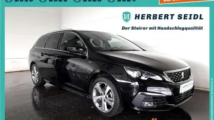 Gebraucht Peugeot 308 SW GT-line 131 PS (96 kW) 2021 Schwarzmet. Kombi
