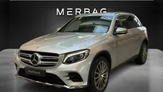 Iridiumsilber metallic Gebraucht 2018 Mercedes GLC250 AMG line SUV | € 35.990 (Fairer Preis)