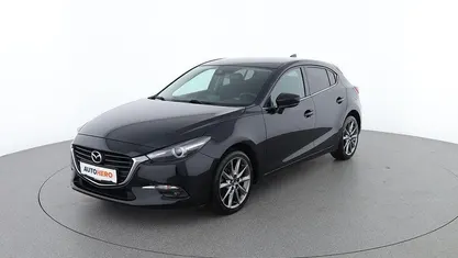 Schwarz Gebraucht 2018 Mazda 3 Takumi-Line Kleinwagen | € 14.090 (Guter Preis)