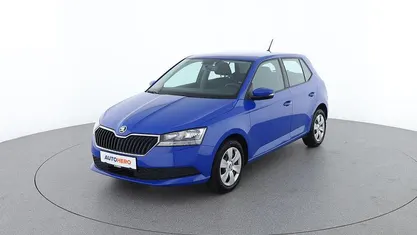 Gebraucht Skoda Fabia 60 PS (44 kW) 2020 Blau Limousine