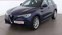 Blau Gebraucht 2018 Alfa Romeo Stelvio Super SUV | € 24.190 (Guter Preis)