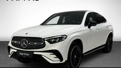 Polarweiß Gebraucht 2024 Mercedes GLC300e AMG line Coupé | € 68.950 (Guter Preis)