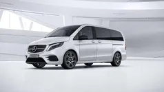 Bergkristallweiß met Gebraucht 2023 Mercedes V300 Exclusive Van / Kleinbus | € 95.988 (Fairer Preis)