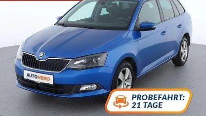 Gebraucht Skoda Fabia Ambition 95 PS (69 kW) 2017 Blau Kombi