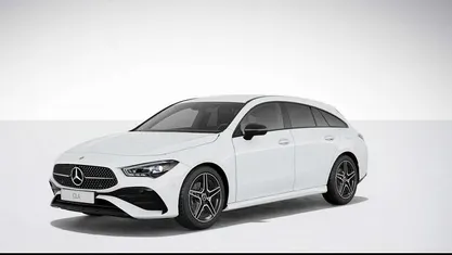 Polarweiß Gebraucht 2024 Mercedes CLA180 Shooting Brake AMG line Kombi | € 38.900 (Fairer Preis)