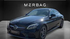 Obsidianschwarz Gebraucht 2019 Mercedes C220 AMG line Coupé | € 32.990 (Guter Preis)