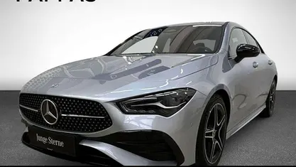 Gebraucht Mercedes CLA200 AMG line 150 PS (110 kW) 2024 Metalliclack hightechsilber Coupé