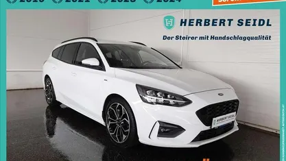 Gebraucht Ford Focus ST-Line 120 PS (88 kW) 2020 Weiß Kombi