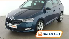 Blau Gebraucht 2021 Skoda Fabia Style Kleinwagen | € 17.890 (Fairer Preis)