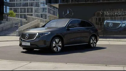 Gebraucht Mercedes EQC400 AMG line 300 kW (408 PS) 2022 Selenitgrau metallic SUV