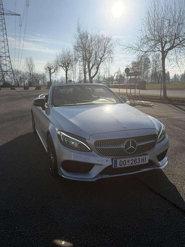 Gebraucht Mercedes C220 AMG line 170 PS (125 kW) 2017 Cabrio