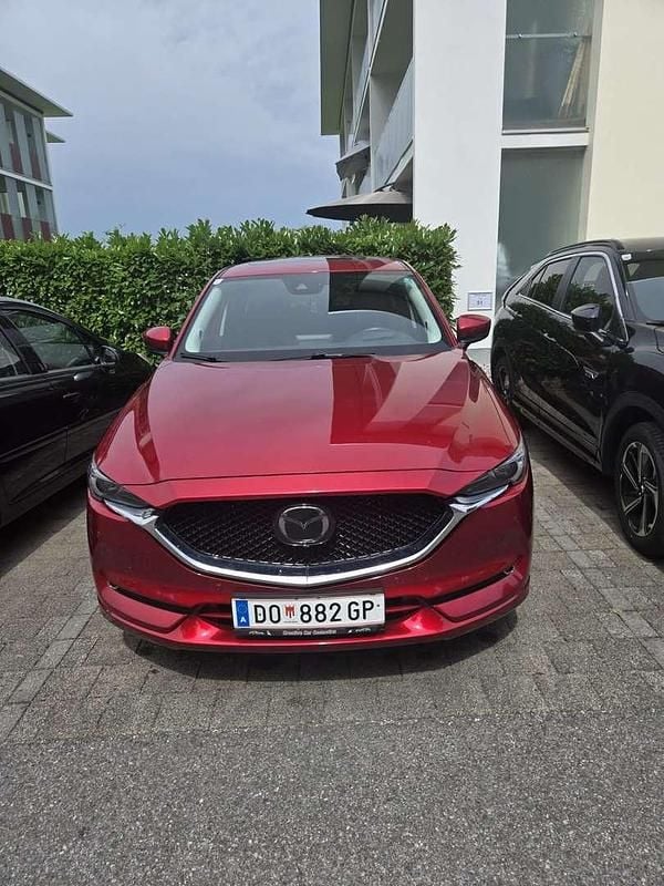 Gebraucht Mazda CX-5 194 PS (142 kW) 2018 Rot SUV