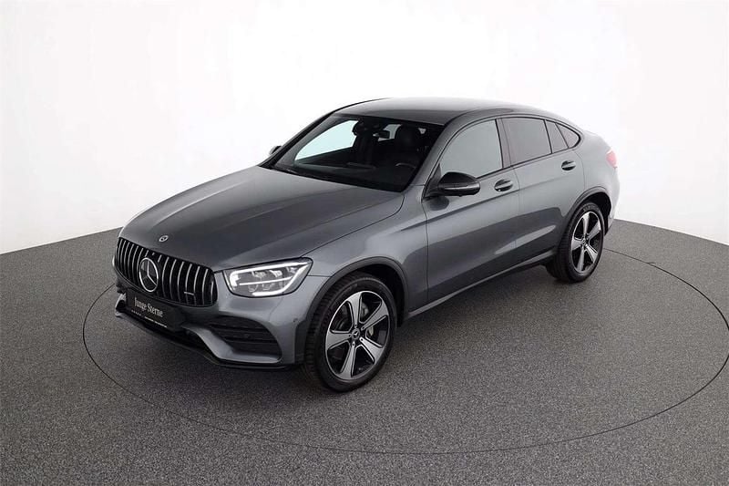 Gebraucht Mercedes GLC220 AMG line 194 PS (142 kW) 2021 Selenitgrau Coupé