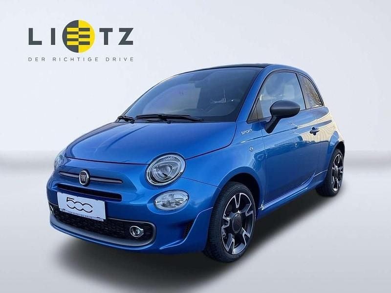 Blau Gebraucht 2021 Fiat 500C Sport Cabrio | € 12.790 (Fairer Preis) - Bild 1/4