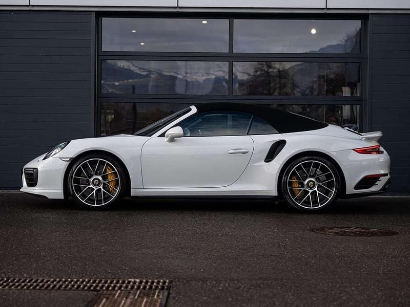 Gebraucht Porsche 911 Turbo S Cabriolet 581 PS (427 kW) 2018 Weiß Cabrio