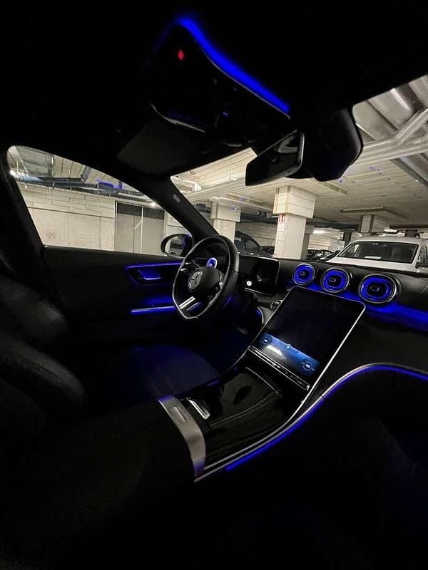 Gebraucht Mercedes C180 AMG line 170 PS (125 kW) 2022 Schwarz Limousine