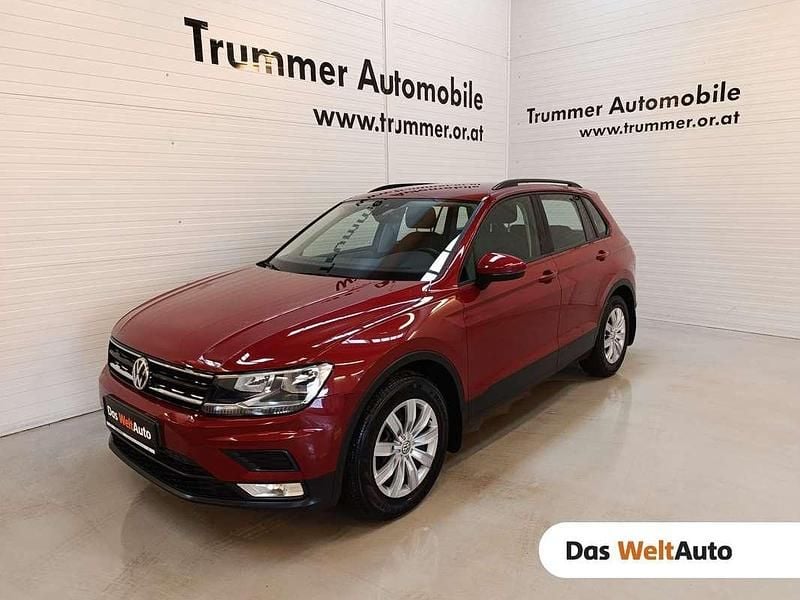 Blau Gebraucht 2017 VW Tiguan Trendline SUV | € 17.980 (Superpreis) - Bild 1/4