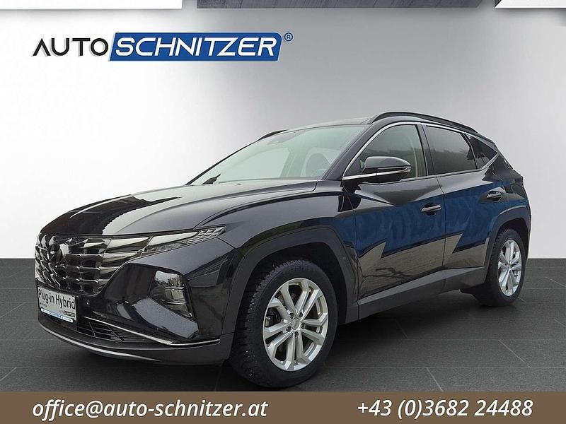 Schwarz Gebraucht 2021 Hyundai Tucson SUV | € 27.490 (Etwas zu teuer) - Bild 1/4