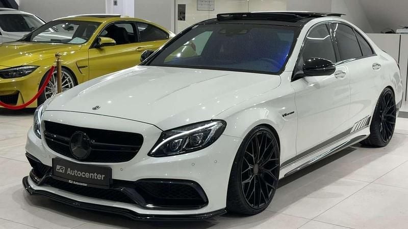 Weiß Gebraucht 2017 Mercedes C63 AMG AMG Limousine | € 53.900 (Fairer Preis) - Bild 1/4