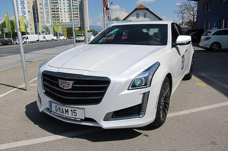 Weiß Gebraucht 2019 Cadillac CTS Limousine | € 39.800 - Bild 1/4