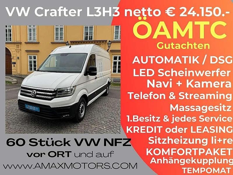 Weiß Gebraucht 2020 VW Crafter Trendline Van | € 28.990 (Fairer Preis) - Bild 1/4