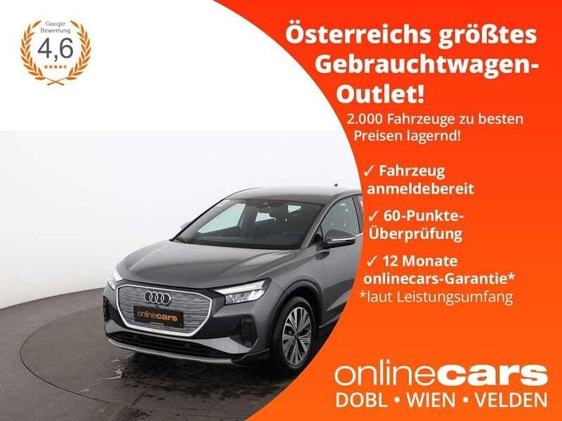 Grau Gebraucht 2022 Audi Q4 e-tron Advanced SUV | € 31.140 (Superpreis) - Bild 1/4