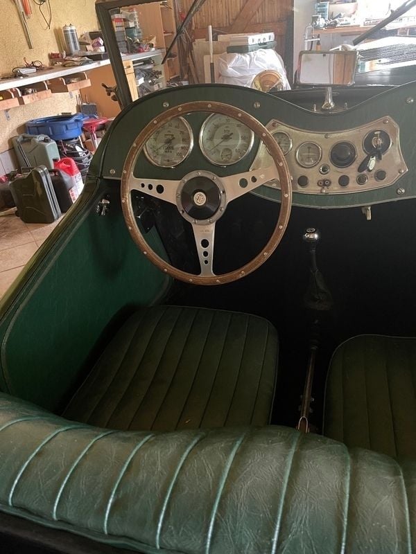 Gebraucht MG TD 54 PS (39 kW) 1953 Dunkelgrün Cabrio