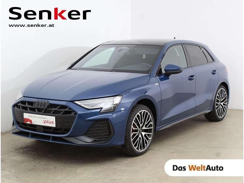 Neu Audi A3 S-Line 150 PS (110 kW) 2025 Mittelblau  metallic Limousine