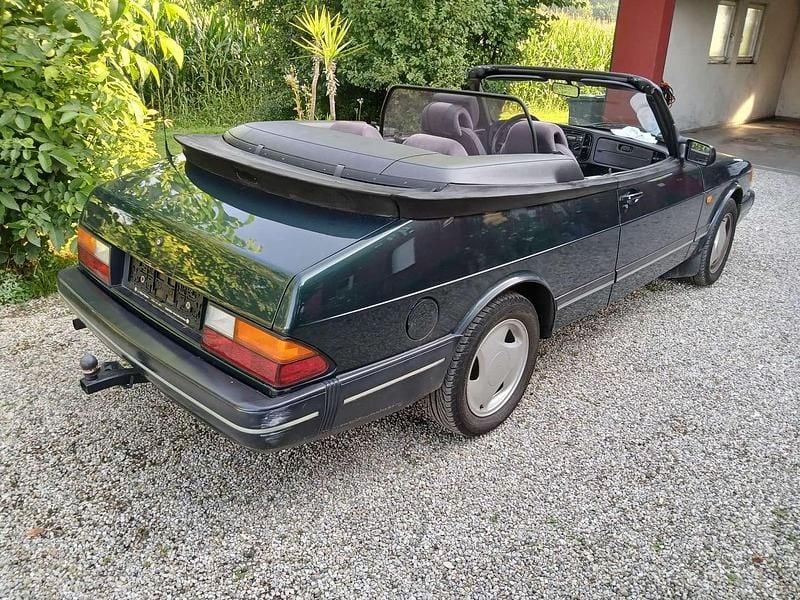 Grün Gebraucht 1992 Saab 900 Cabriolet Cabrio | € 9.999 - Bild 1/4