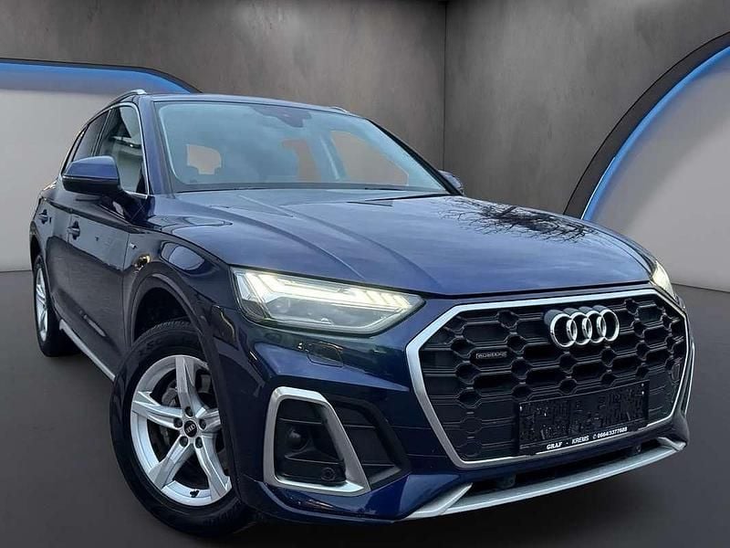 Gebraucht Audi Q5 S-Line 204 PS (150 kW) 2021 Blau SUV
