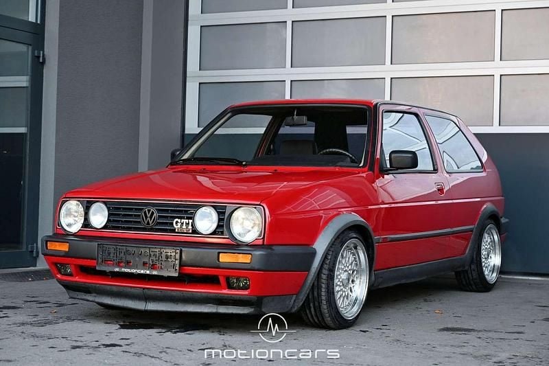 Rot Gebraucht 1988 VW Golf II GTI Kleinwagen | € 24.980 - Bild 1/4