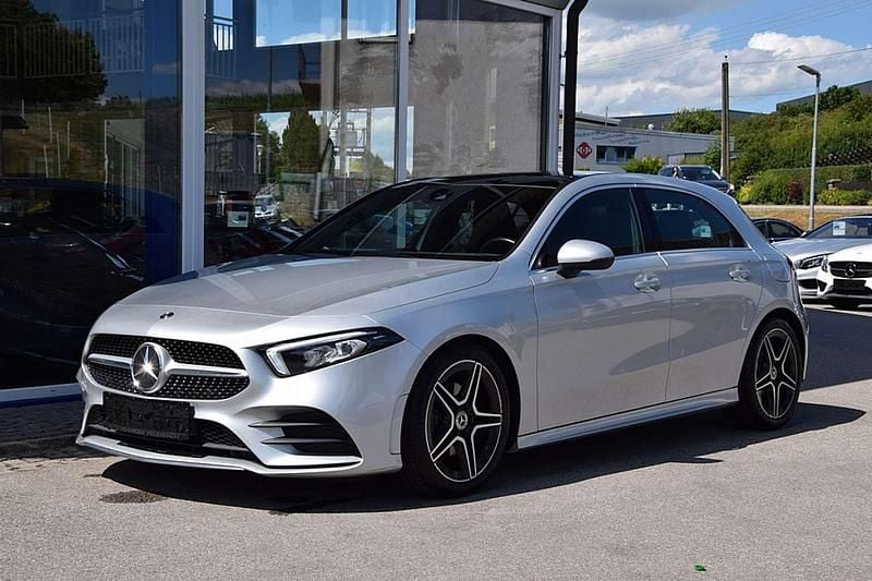 Gebraucht Mercedes A200 AMG 163 PS (119 kW) 2018 Silber iridiumsilbermetallic  metallic Limousine