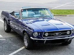 Blau Gebraucht 1967 Ford Mustang Cabrio | € 72.000