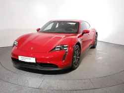 Mittelrot normal Gebraucht 2022 Porsche Taycan 4S Limousine | € 74.900 (Fairer Preis)