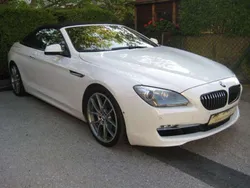Weiß Gebraucht 2011 BMW 640 Cabriolet Cabrio | € 28.900