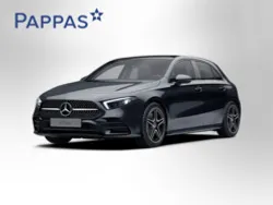 Kosmosschwarz metallic Gebraucht 2021 Mercedes A250 AMG line Limousine | € 37.750 (Fairer Preis)