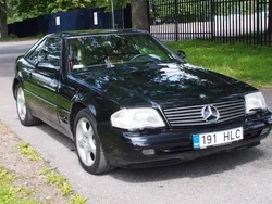Schwarz Gebraucht 2000 Mercedes SL500 Cabrio | € 14.444