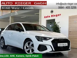 Weiß Gebraucht 2022 Audi A3 Sportback S-Line Limousine | € 37.990