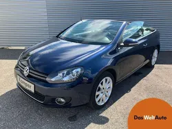 Dunkelblau metallic Gebraucht 2011 VW Golf Cabriolet Cabrio | € 11.900 (Fairer Preis)