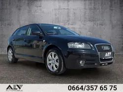 Schwarz Gebraucht 2008 Audi A3 Sportback Attraction Kleinwagen | € 5.490 (Superpreis)
