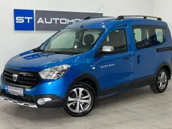 Blau Gebraucht 2017 Dacia Dokker Stepway Van | € 12.990 (Etwas zu teuer)