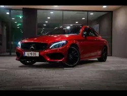 Rot Gebraucht 2018 Mercedes C180 Coupé | € 28.000