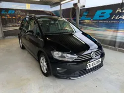 Schwarz Gebraucht 2017 VW Golf Sportsvan Comfortline Van / Kleinbus | € 13.999