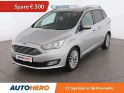 Grau Gebraucht 2016 Ford Grand C-Max Titanium Van / Kleinbus | € 10.290 (Fairer Preis)