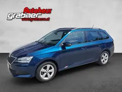 Dunkelblau metallic Gebraucht 2021 Skoda Fabia Active Kombi | € 14.500 (Fairer Preis)