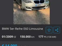 Gebraucht 2009 BMW 520 Limousine | € 12.750 (Teuer)