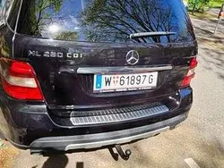 Schwarz Gebraucht 2008 Mercedes ML280 Edition 1 SUV | € 8.900