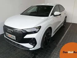 Weiss metallic Gebraucht 2023 Audi Q4 Sportback e-tron Advanced Plus SUV | € 45.590 (Superpreis)